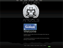 Tablet Screenshot of fallenangelstattoo.com